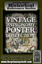 Grinning Skull's Historical Reference Series: Vintage Astronomy Poster Collection Vol 1.