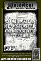 Grinning Skull's Historical Reference Series: Victorian Newspaper Collection Vol 1.