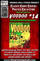 Classic Comic Covers Posters: Skeletal Spectres 8x8: Voodoo #14