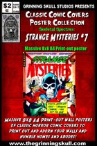 Classic Comic Covers Posters: Skeletal Spectres 8x8: Strange Mysteries #7