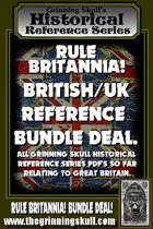 RULE BRITANNIA! British/UK Reference Bundle Deal [BUNDLE]