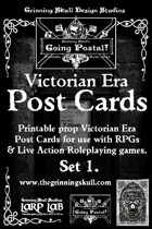 LARP LAB: Going Postal: Victorian Era Post Cards, printable props