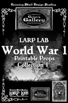 LARP LAB: WW1 Printable Props Collection 1 [BUNDLE]