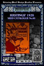 LARP LAB Historical Reference: 1920 Seed/Garden Catalogue