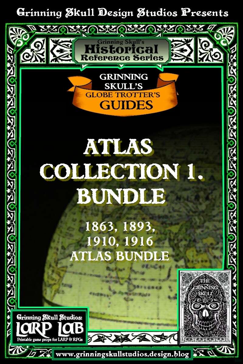 LARP LAB: Historical Reference: Atlas Collection 1. [BUNDLE] - Grinning ...