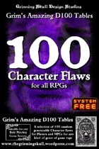 100 Character Flaws for all RPGs