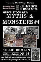 Grim's stock Arts: Myths & Monsters #4: Public Domain Collection #4.