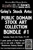 Grim's Stock Arts: Public Domain Stock Art Collection 1 [BUNDLE]