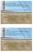 Captaincy Print 'n Play Order Cards