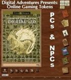 Online Gaming Tokens Pack #3: PCs & NPCs