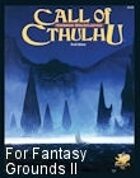 Call of Cthulhu Ruleset for Fantasy Grounds II
