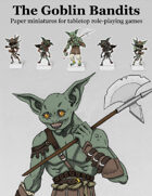 The Goblin Bandits | Paper Miniatures for Tabletop RPGs