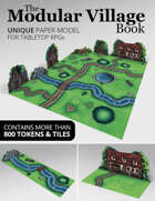 The Modular Village Book | More than 800 Tokens & Tiles