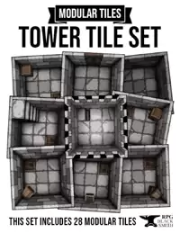 Building Interior Tile Set for tabletop role-playing games - RPG ...