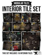 Building Interior Tile Set for tabletop role-playing games