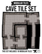 Cave Tile Set for tabletop role-playing games