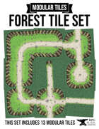 Forest Tile Set for tabletop role-playing games