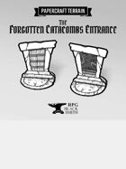 Forgotten Catacombs Entrance | Paper Mini