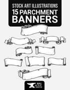 Parchment Banners - Royalty-free Stock Art Pack