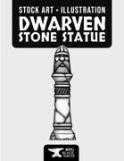 Dwarven Statue Illustration - Stock Art