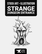 Stock Illustration - Strange Dungeon Entrance
