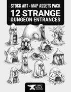 Strange Dungeon Entrances - Royalty-free Map Assets Pack