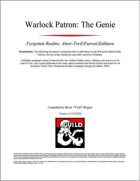 D&D5e Warlock Patron: The Genie