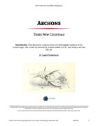 Archons - World Builder Blog Presents