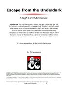 Escape from the Underdark (5e)