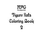 RPG Figure Flat Coloring Book 2