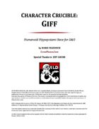 Character Crucible: Giff (A Race for 5E)