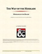 The Way of the Hexblade