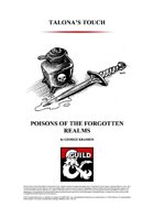 Talona's Touch: Poisons of the Forgotten Realms