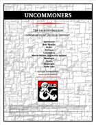 Uncommoners (10 Backgrounds)