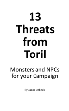13 Threats from Toril