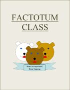 Factotum - Updated Class from D&D 3.5