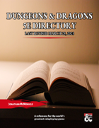 Dungeons & Dragons 5e Directory