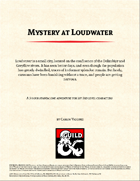 Mystery at Loudwater