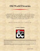 Old World Firearms