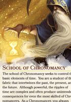 Wizard Tradition - School of Chronomancy