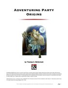 Adventuring Party Origins