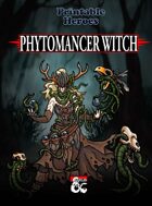 Phytomancer Witch Paper Miniatures