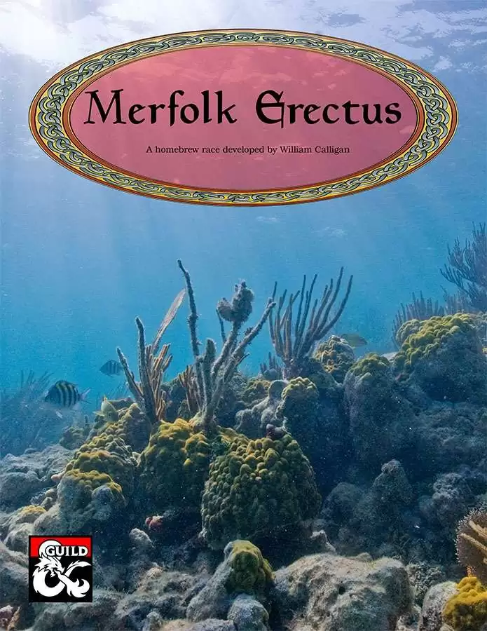 Merfolk Erectus Race (Standing Merfolk) - Dungeon Masters Guild ...