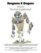 D&D 5th Edition Monster Supplement