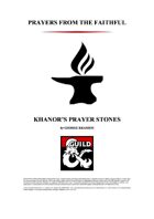 Prayers From The Faithful - Khanor's Prayer Stones