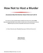 How Not to Host a Murder (5e)