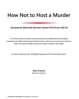 How Not to Host a Murder (5e)