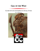 Call of the Wild - The Witch Class and Archetypes for Harnessing Primal Power (5e)