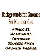 Gnomish Backgrounds - Set #1