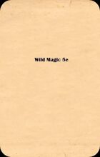 d100 Wild Magic Table 5e